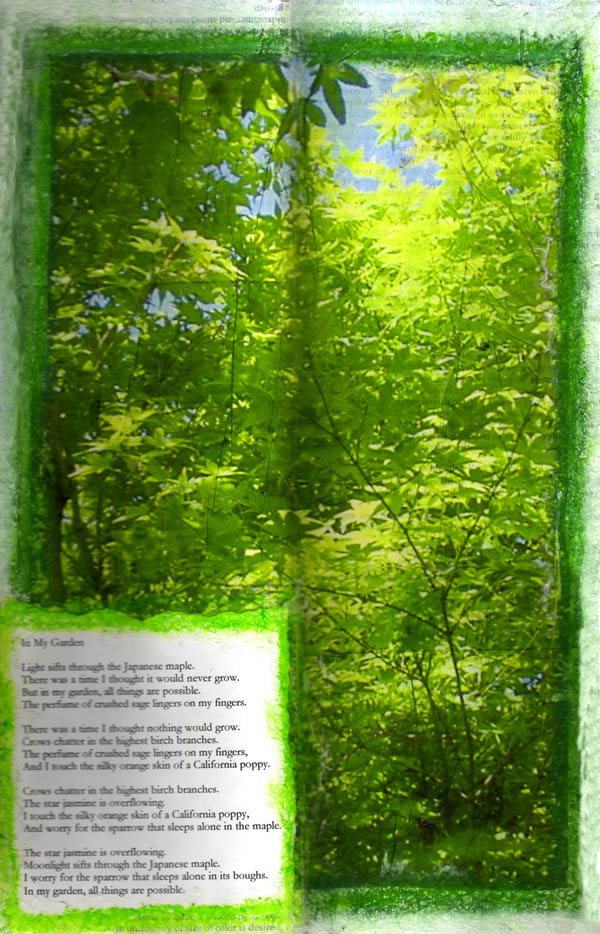 Poetry Book :: Garden Poem