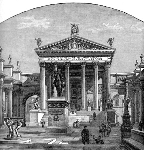 Ancient Rome - Temple of Pallas