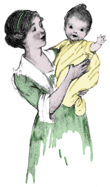 Mother Holding Baby
