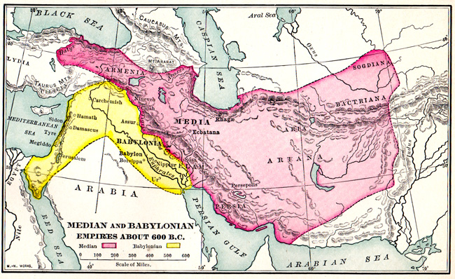 Babylonia - Map of Babylonia