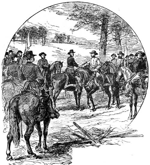 Civil War Battlefields - Meeting of Sherman and Johnston at Raleigh, North Carolina