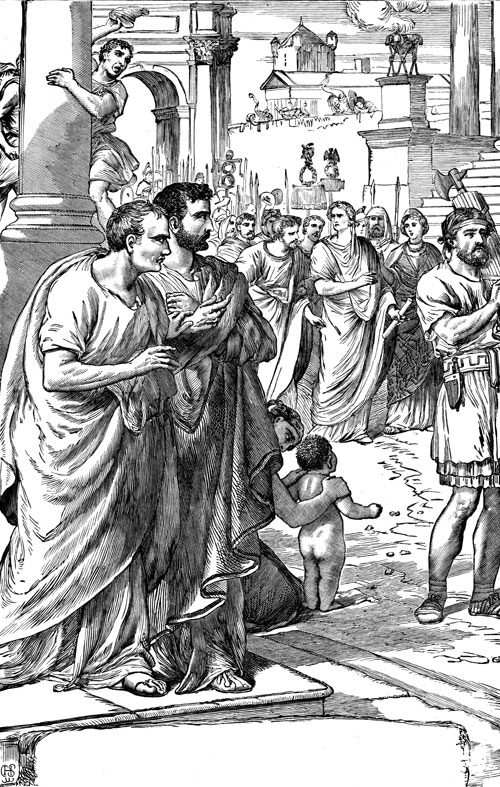 Julius Caesar - Brutus, Cassius, and Caesar