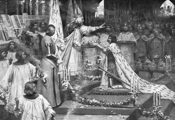 The Coronation of the French King of Rheims