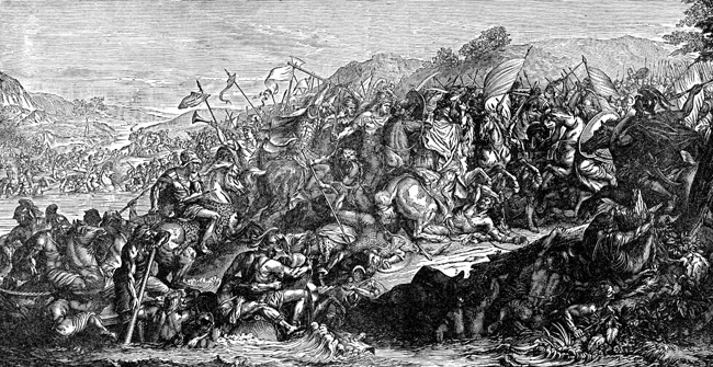 Persian Army - Victory of Alexander the Great on the Granicus