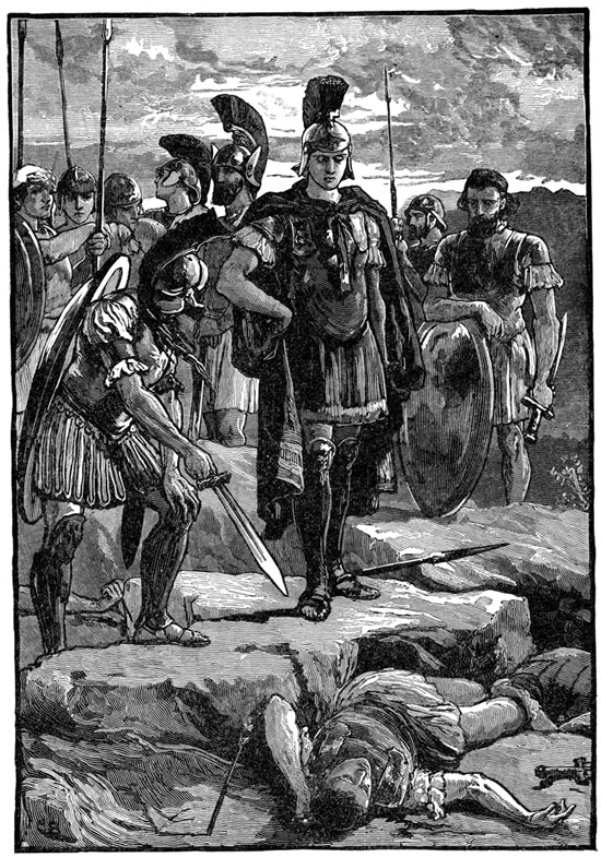 Persian Army - Alexander Finds the Body of Darius