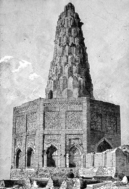 Persian Empire - Tomb of Iman Mousa at Kazhemeine