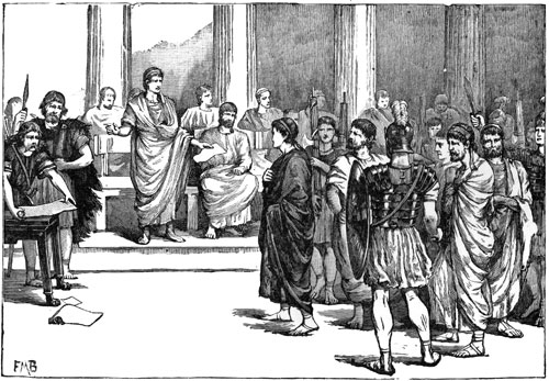 Punic Wars - The Catilinarian Conspirators Before the Senate