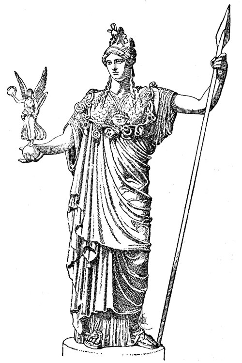 Roman Goddess Costume - Minerva