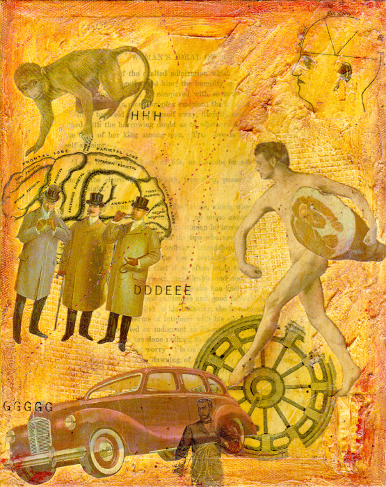 Collage Mixed Media ~ Woman's Ideal #2