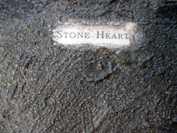 Contemporary Wall Decor ~ Stone Heart