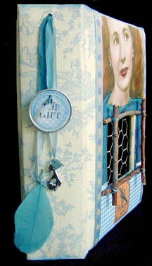 Found Object Assemblage :: The Gift :: Karen's Whimsy