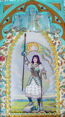 Mixed Media Artwork ~ Saint Joan of Arc