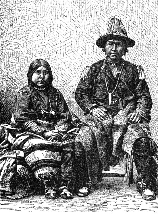 American Indians - Mission Indians from Lower California