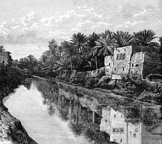 Ancient Mesopotamia - Canal at Bassorah