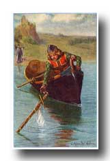 Arthurian Legend Camelot - As He Took It, the Hand and Arm Vanished in the Water