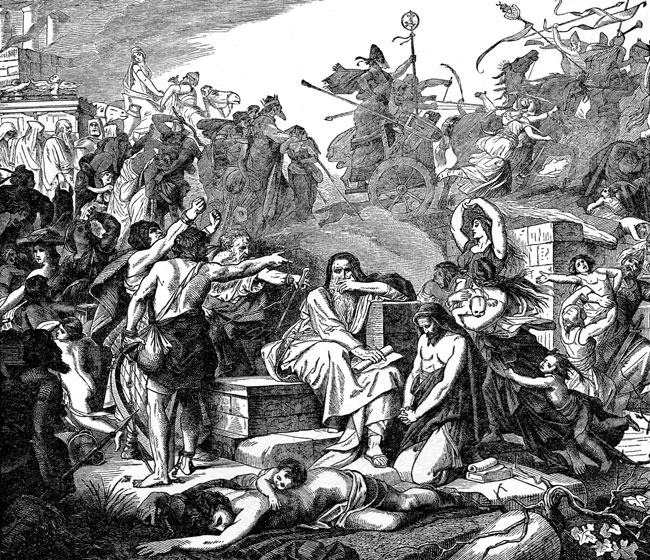 Babylonians - Captive Jews Led into Babylonia