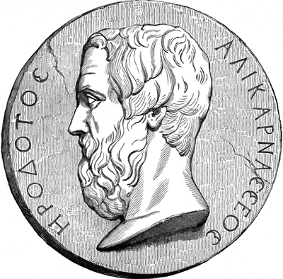 Herodotus - Image on a Coin