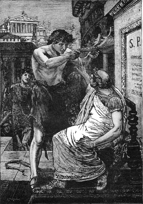 Julius Caesar - Marc Antony Offers Caesar the Crown