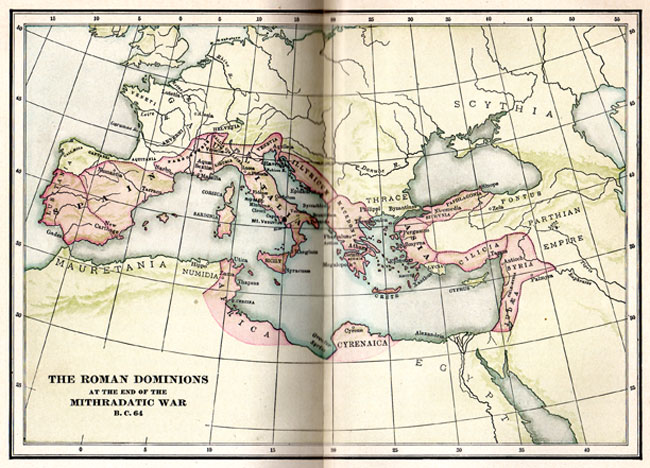 Map of the Roman Dominions
