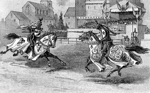Medieval Knights Jousting - Image 1
