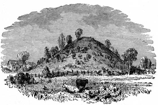 Mound Builders - Great Mound Near Miamisburg, Ohio