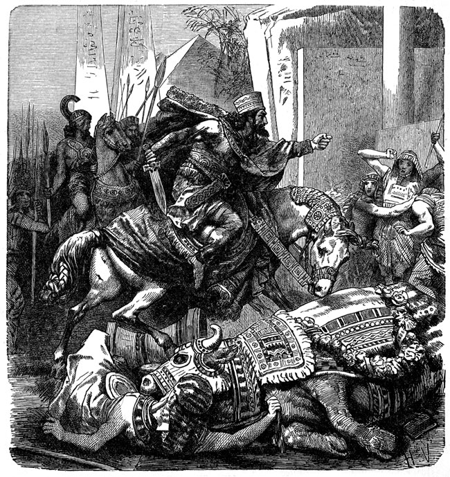 Persian Army - Cambyses Kills the Apis