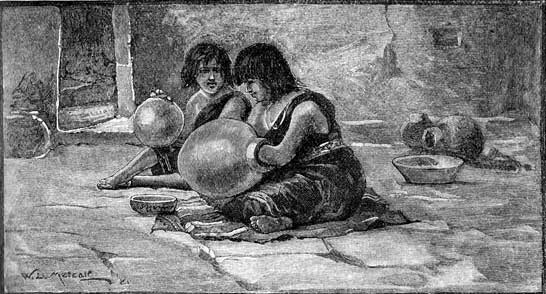 Pueblo Indians - Making Pottery