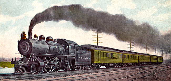 Steam Trains - New York's Empre State Express