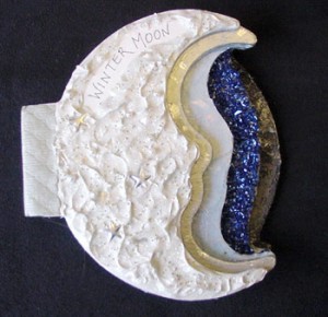 Altered Book Arts ~ Winter Moon