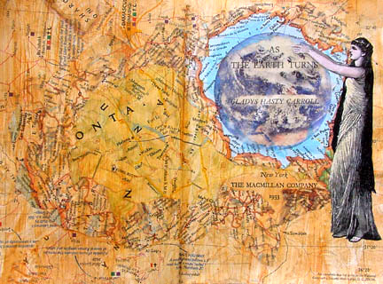 Altered Book Ideas ~ As the Earth Turns