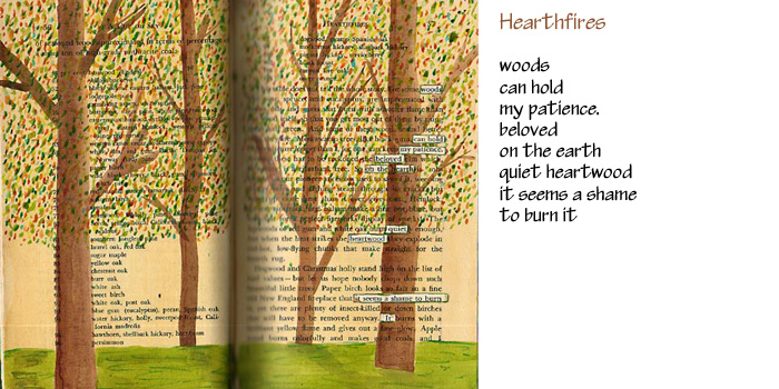 Altered Book Pages ~ Hearthfires