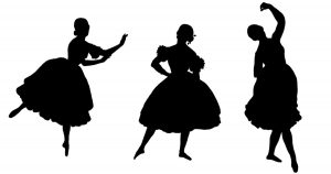 Silhouette Ballerinas