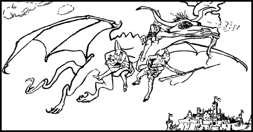 Free Coloring Pages Of Dragons