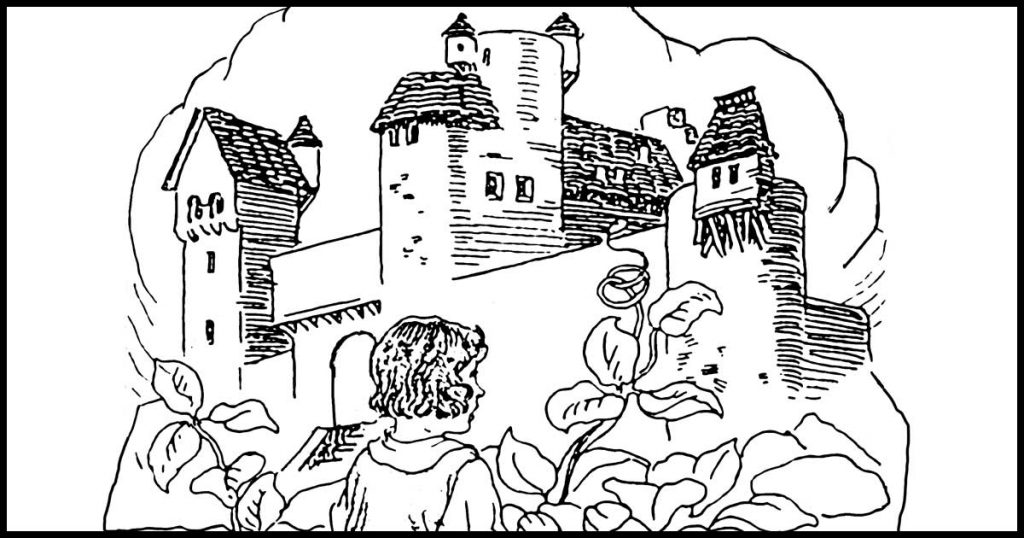 Jack and the Beanstalk Coloring Sheets