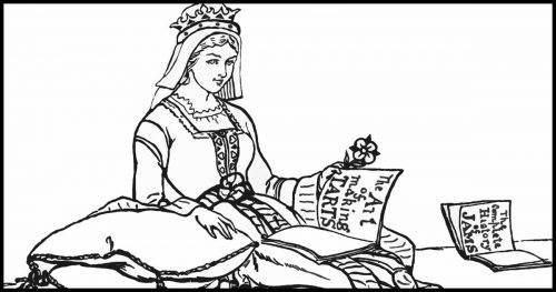 Princess Coloring Pages - Karen's Whimsy