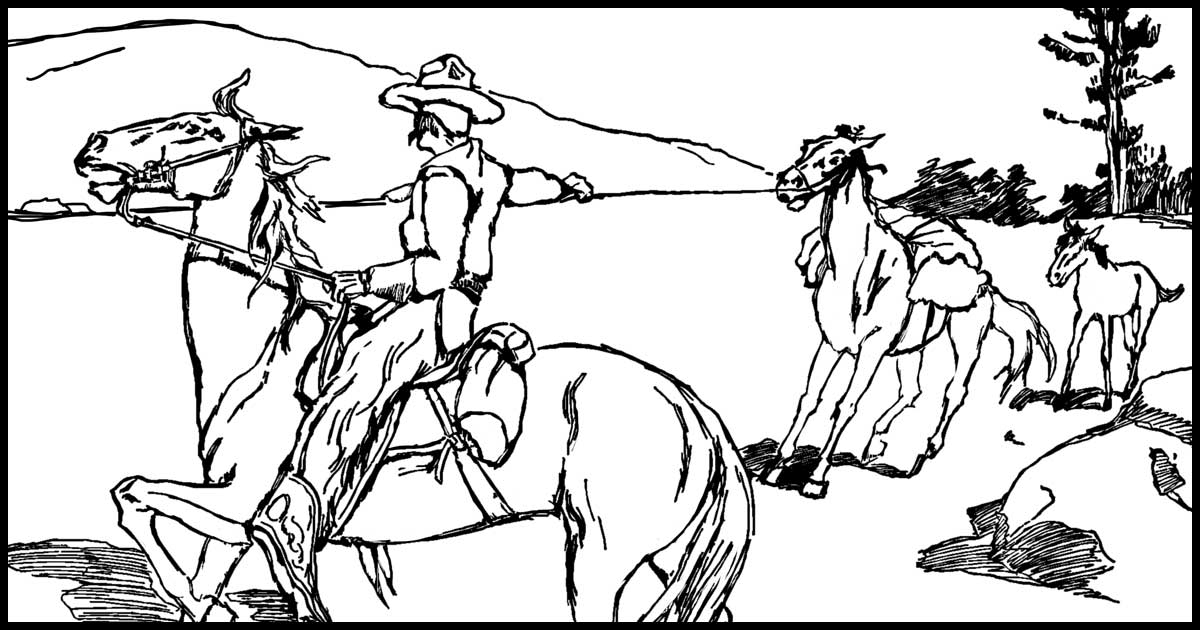 western coloring pages  karen's whimsy