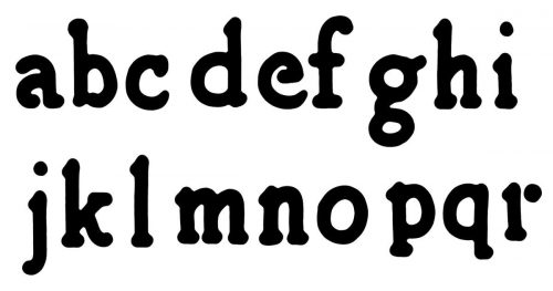 Alphabet Bubble Letters ~ Karen's Whimsy