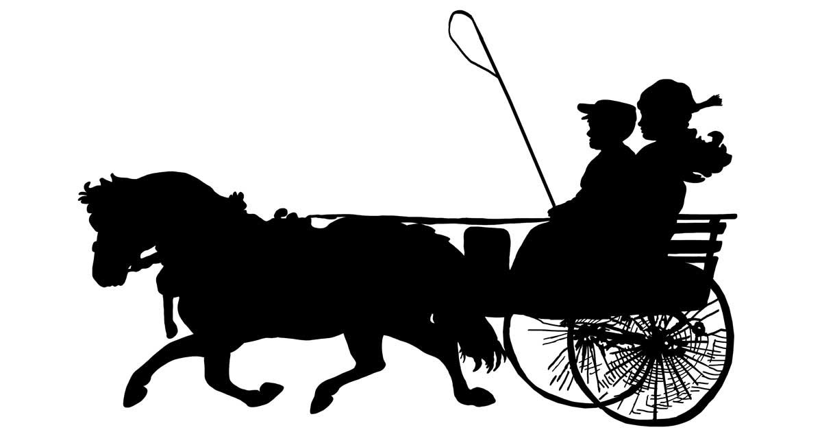 Carriage Silhouettes Karens Whimsy