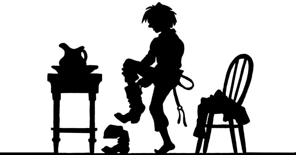 Silhouettes of Boys