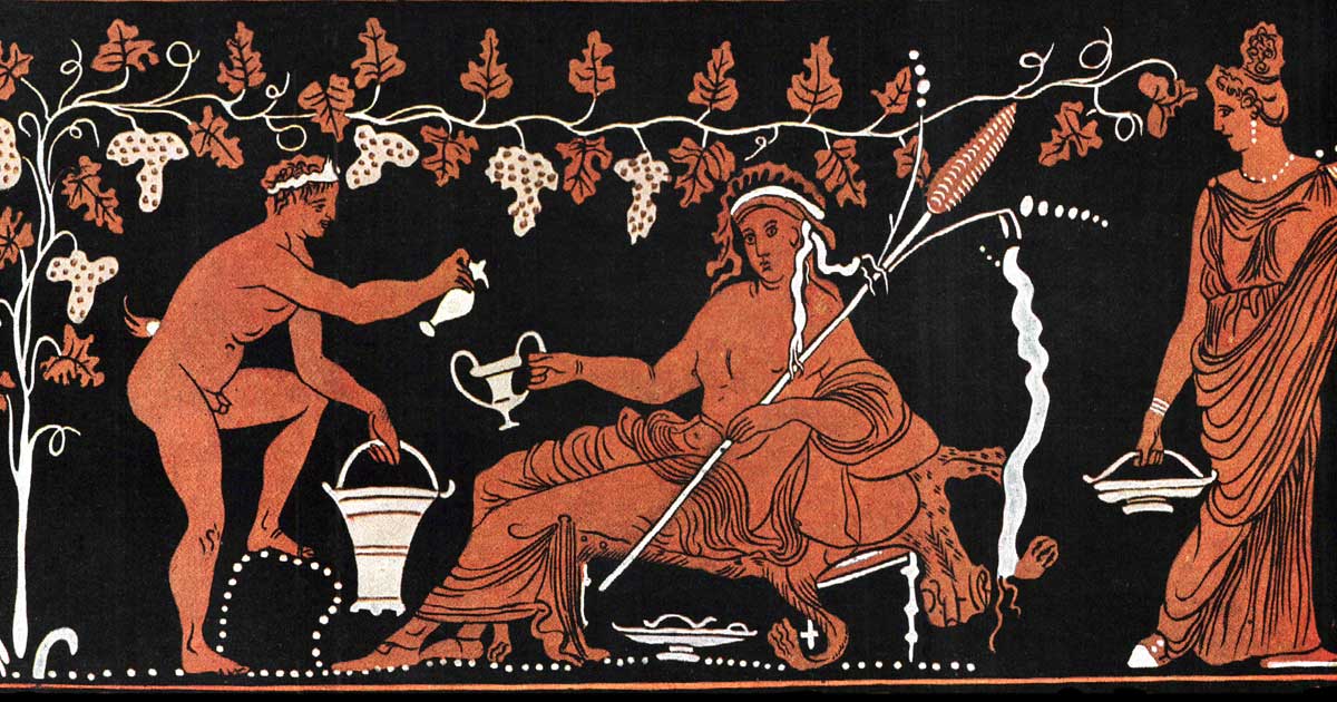 Ancient Greek Pottery Designs 