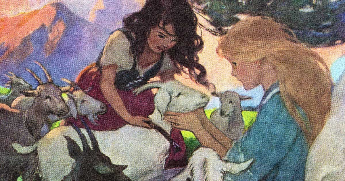 Heidi Girl of the Alps Karen's Whimsy