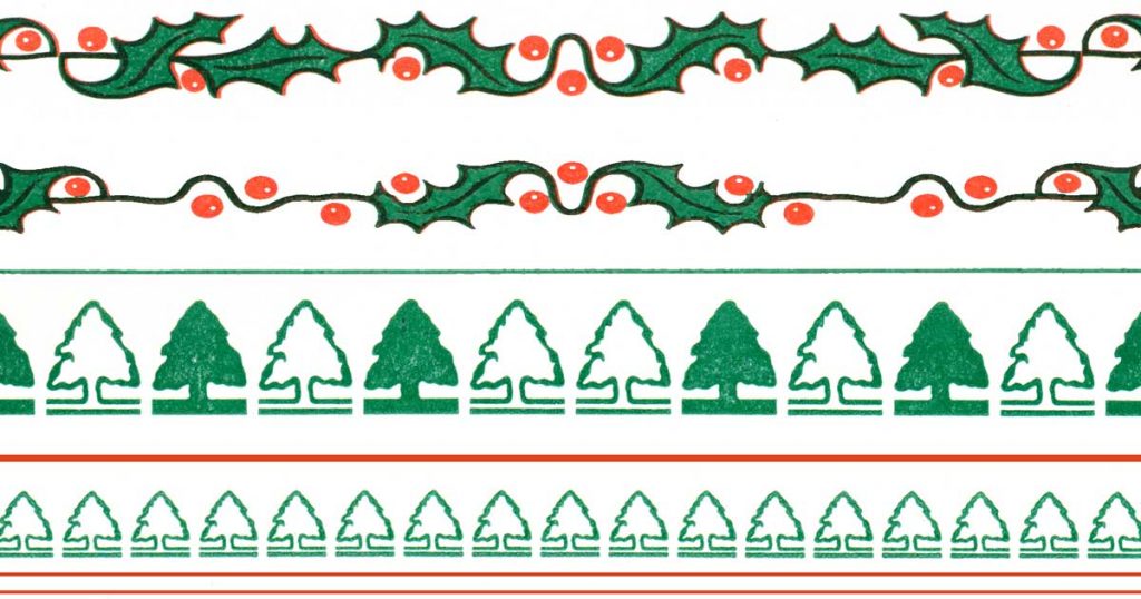 Free Christmas Clipart Borders