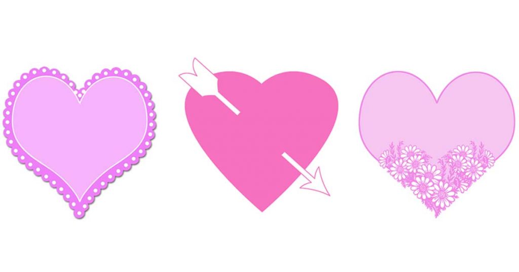 Pink Heart Clip Art
