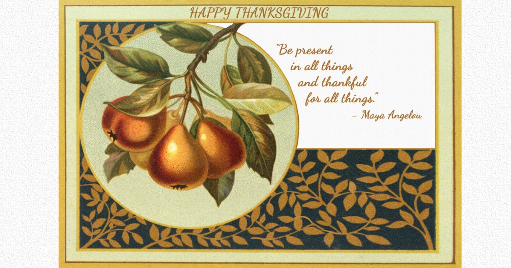Happy Thanksgiving Quote