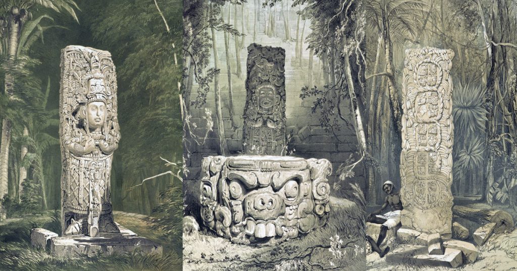 Maya Sculptures