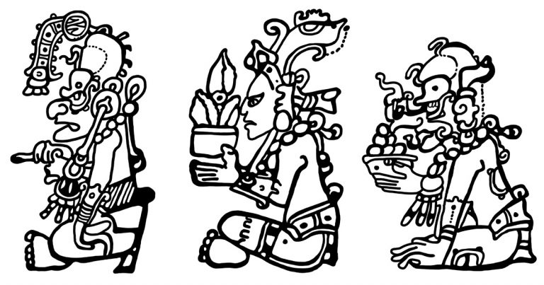 Mayan Gods - Karen's Whimsy