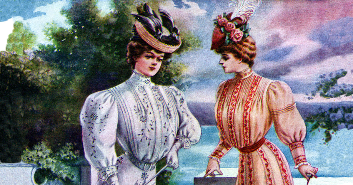 Edwardian Fashions: A Snapshot in Time from Harper's Bazar 1906