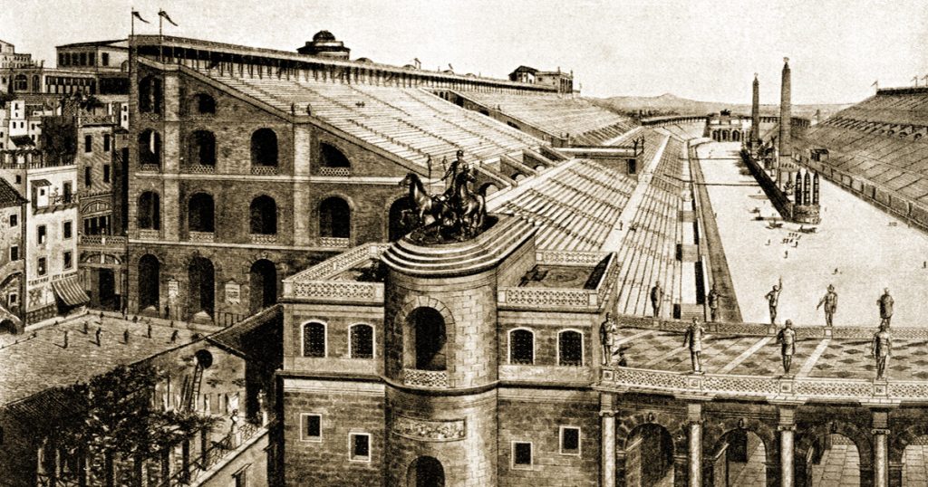 Circus Maximus In Rome