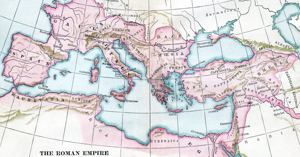 Roman Times Map