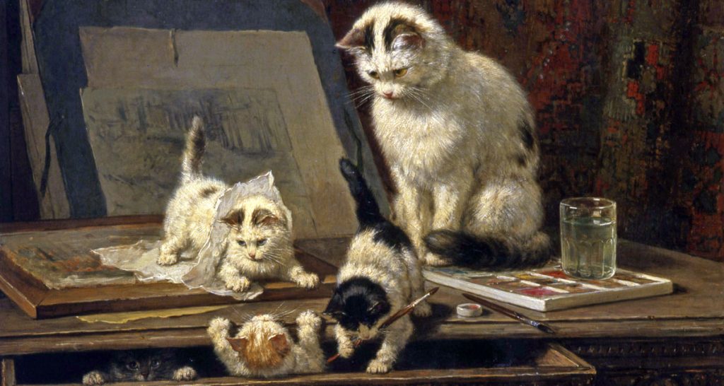 Cat Paintings